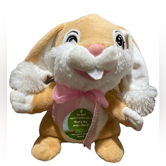 Dan Dee Dancing Singing Animated Rabbit Bunny Thats the Way I Like It Plush Work - Picture 2 of 8